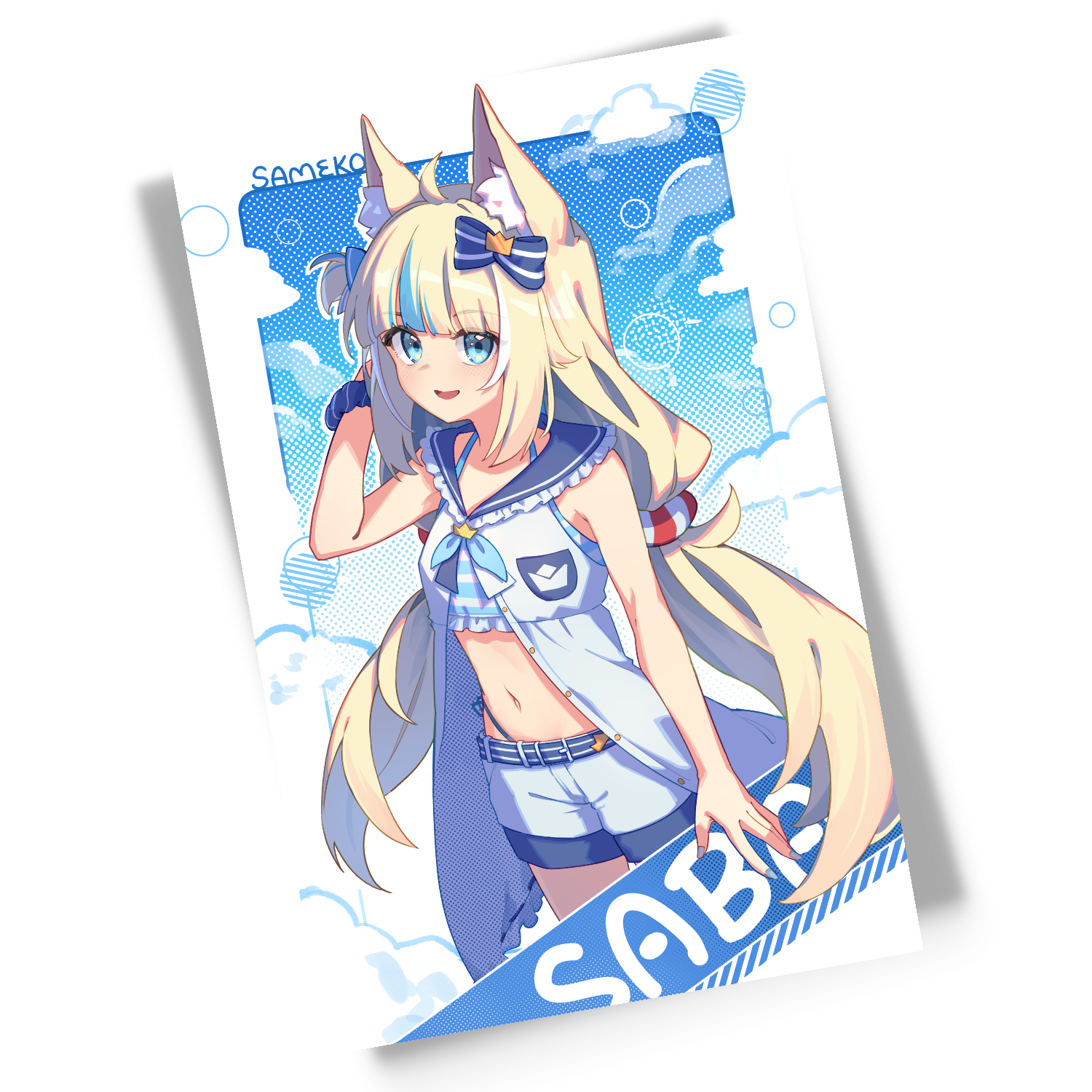 Sameko Saba Print