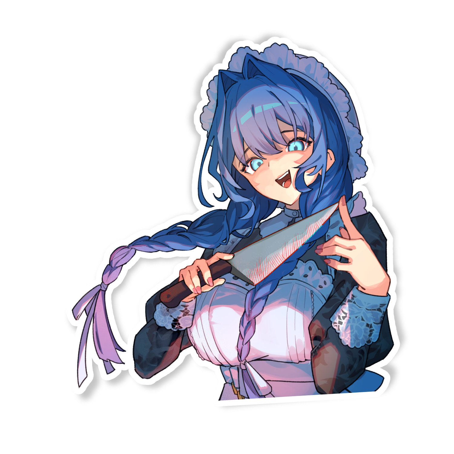 Maidronii Yandere Vinyl Sticker