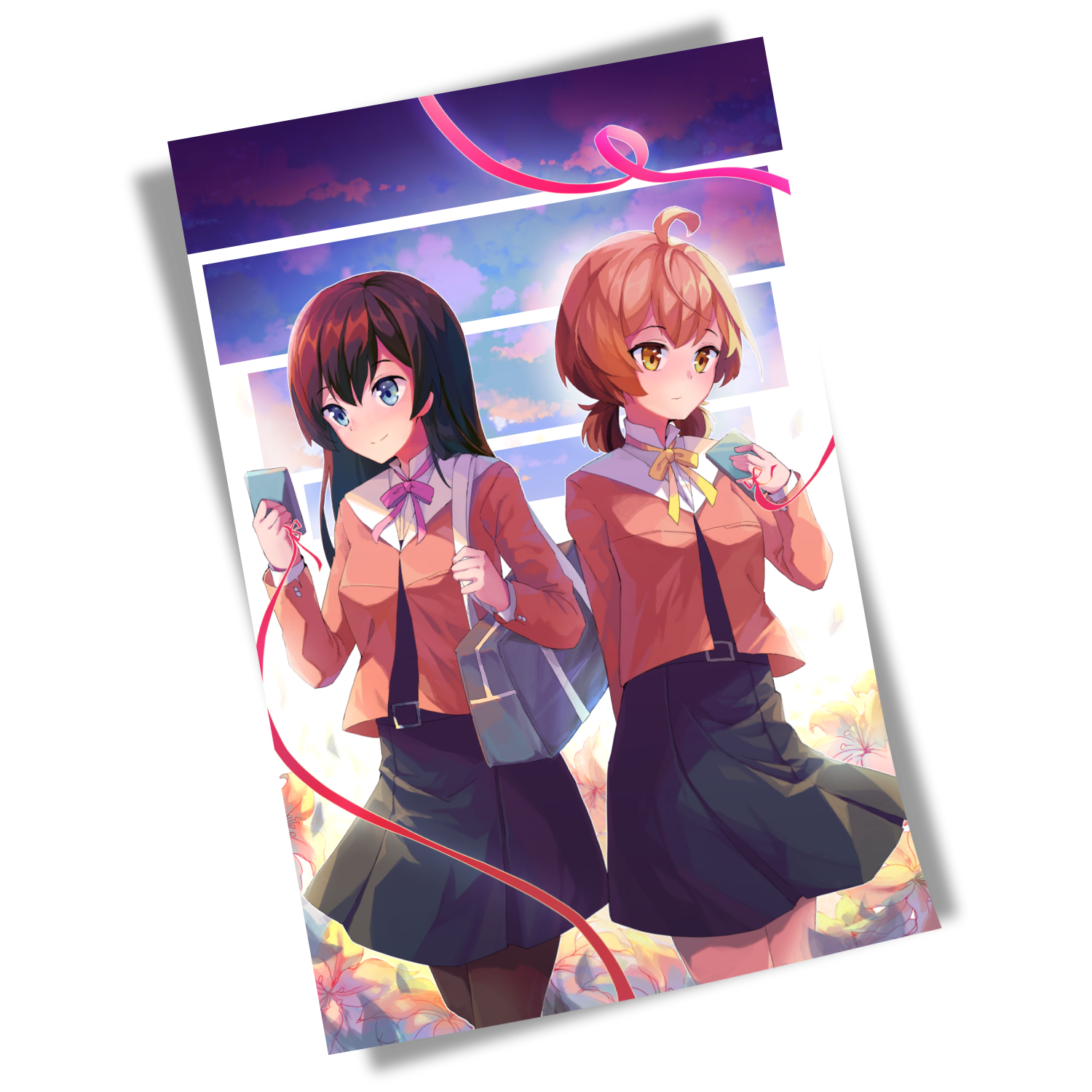 Bloom into You - Red String of Fate Print