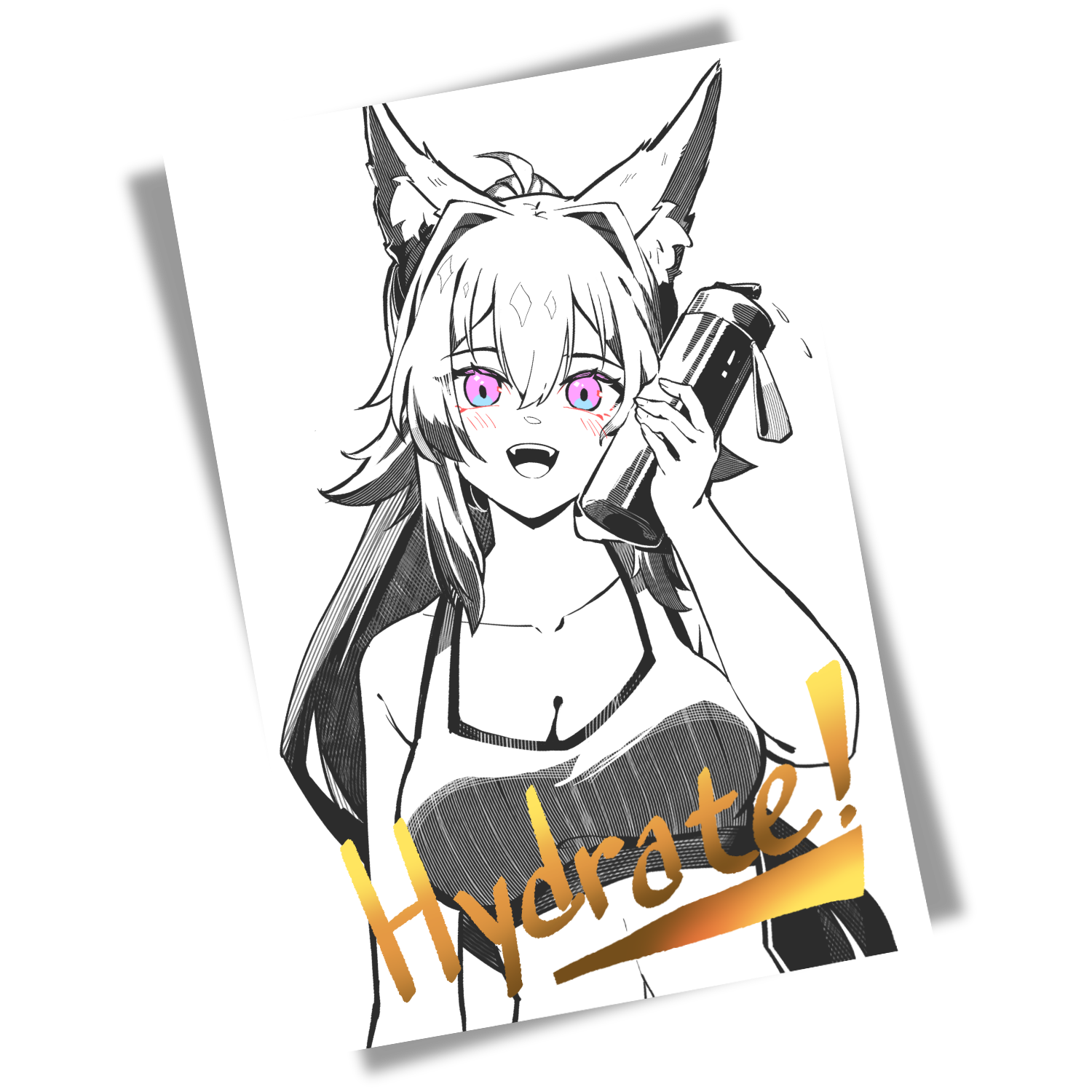 Mofuko X Hydrate Foil Mini Print Yoku mofuko-x-hydrate-foil-mini-print-yoku